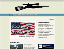 Tablet Screenshot of beyerbarrels.com